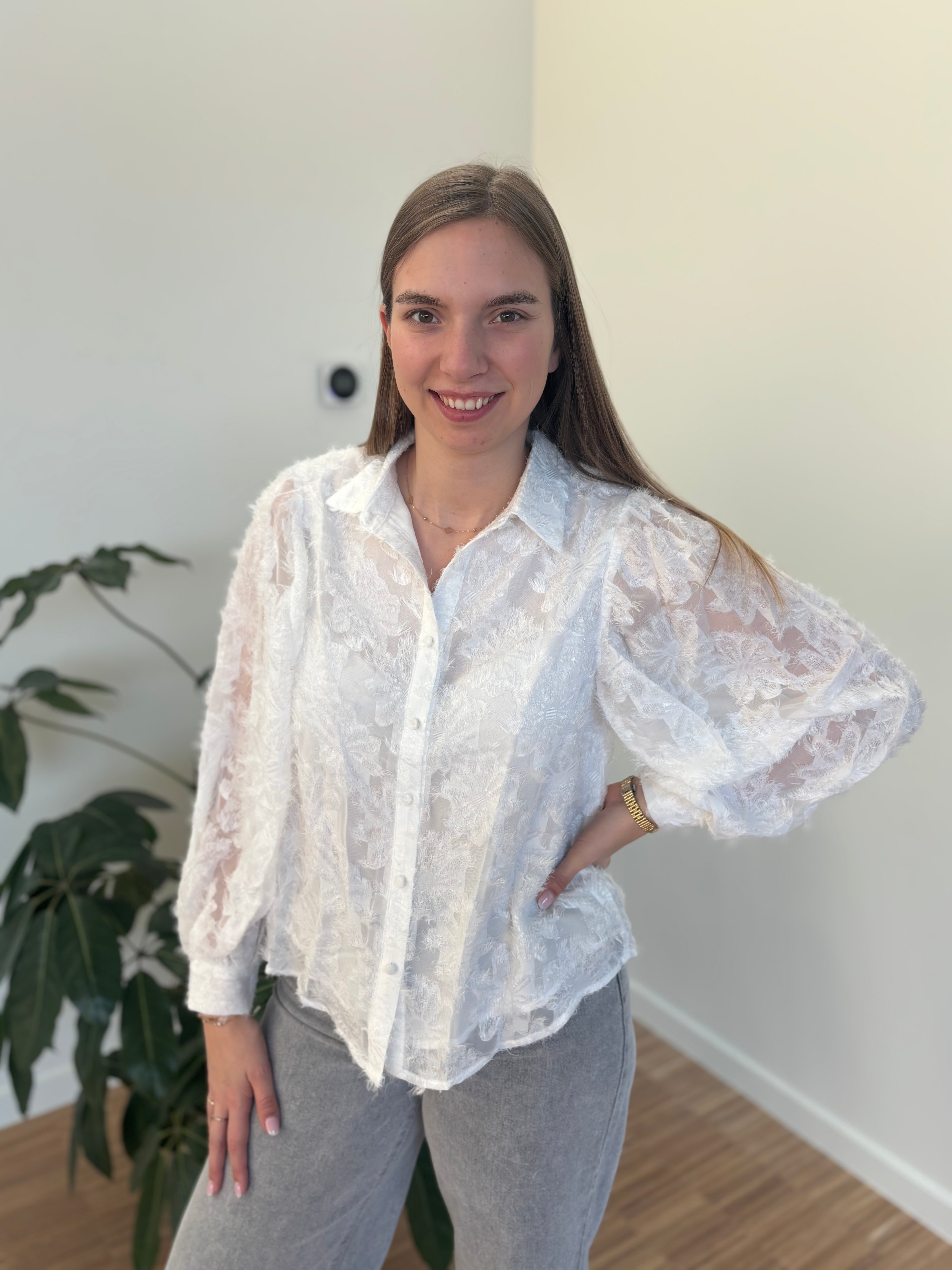 Blouse Maité - Wit