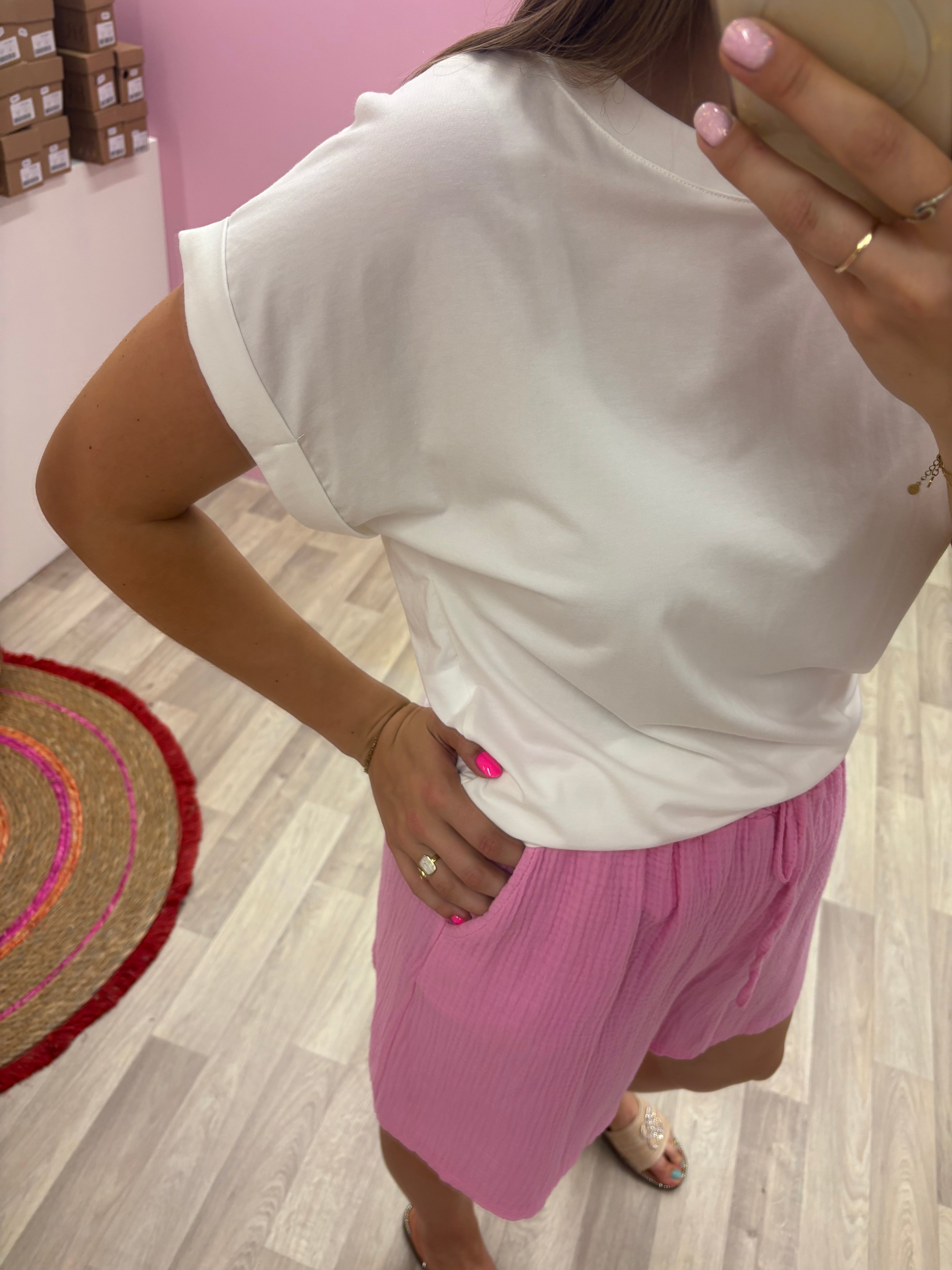 T-shirt Lotte - Wit