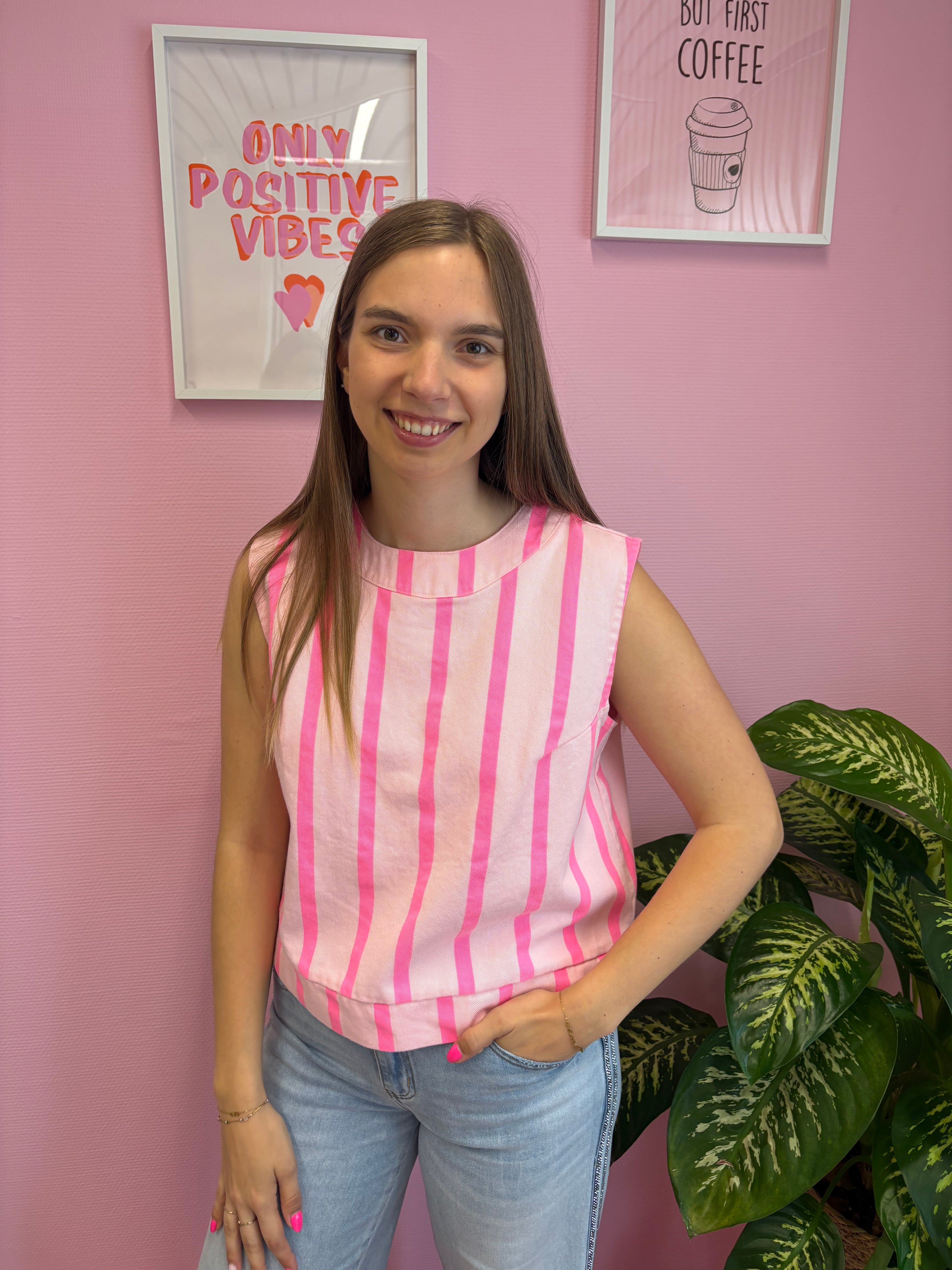 Lize Top - Roze