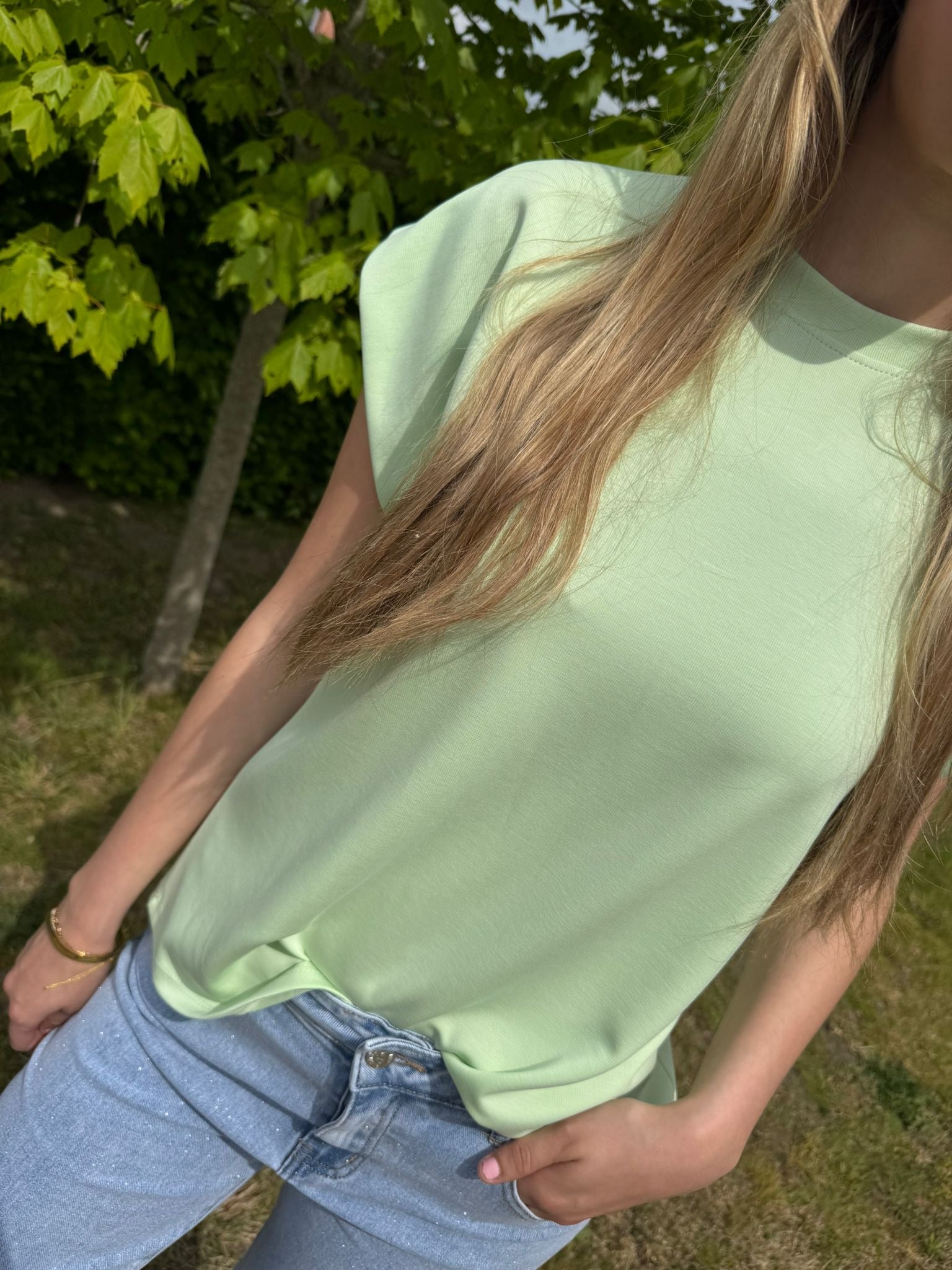 Lily top - groen