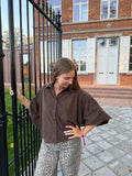Blouse Amy - Bruin
