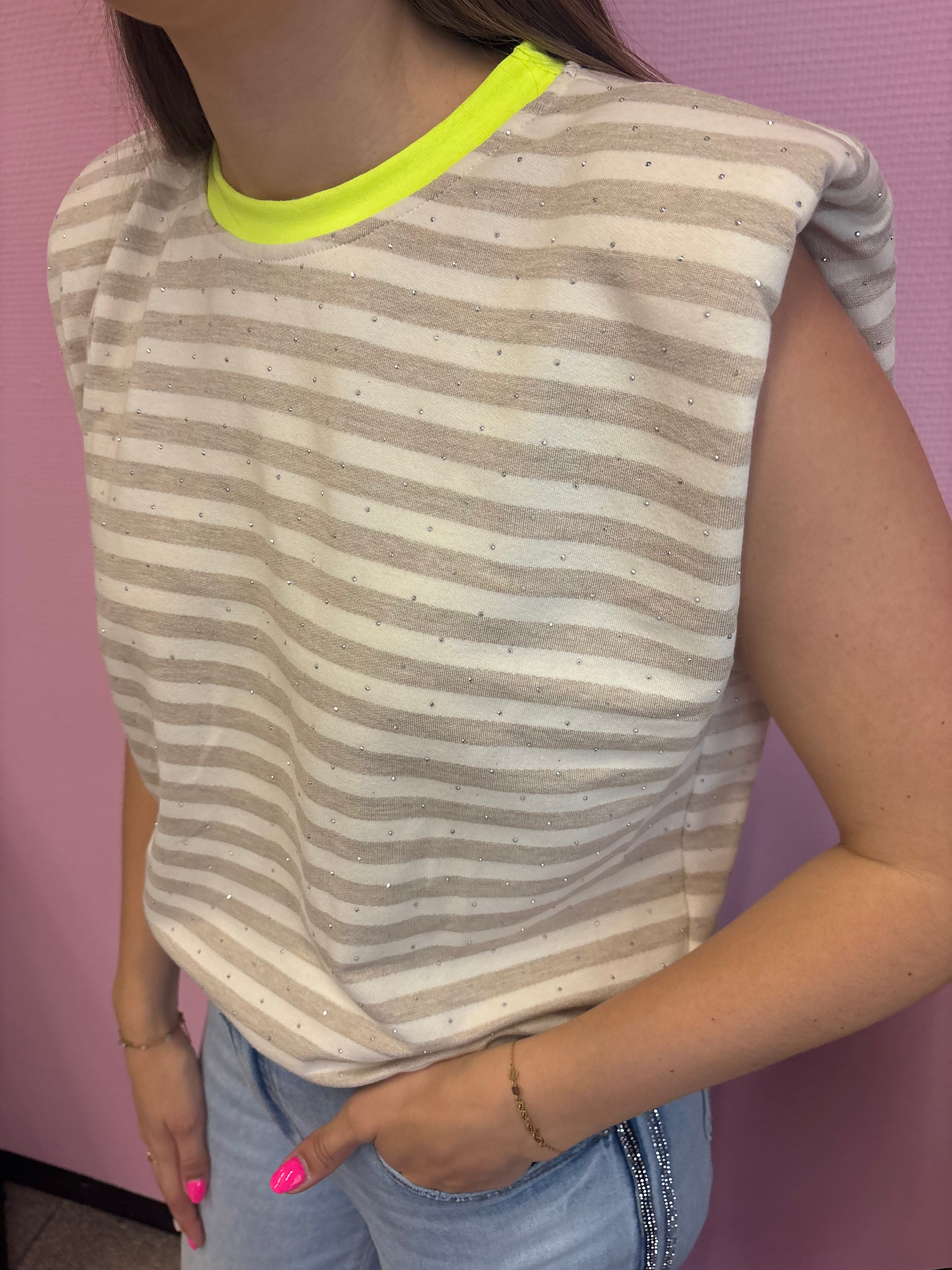 Stien top - Beige