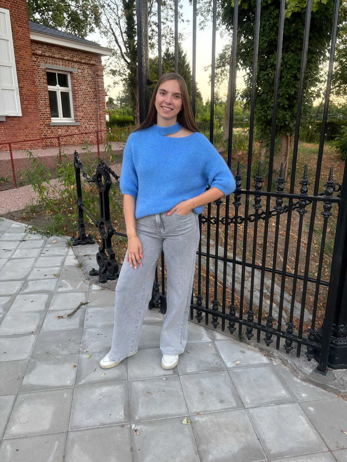 Suze knit - Blauw
