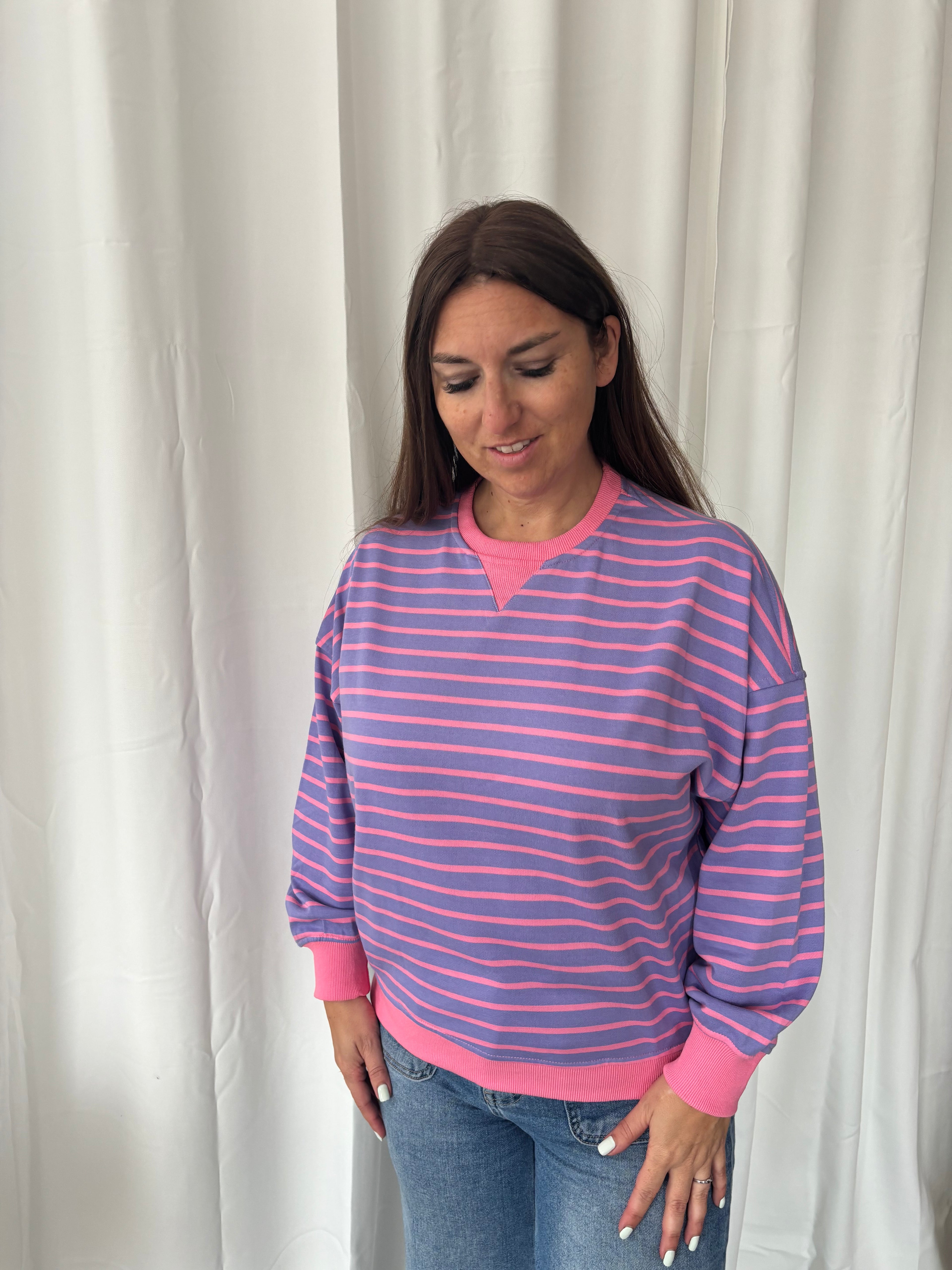 Trui Mia - Roze/lila
