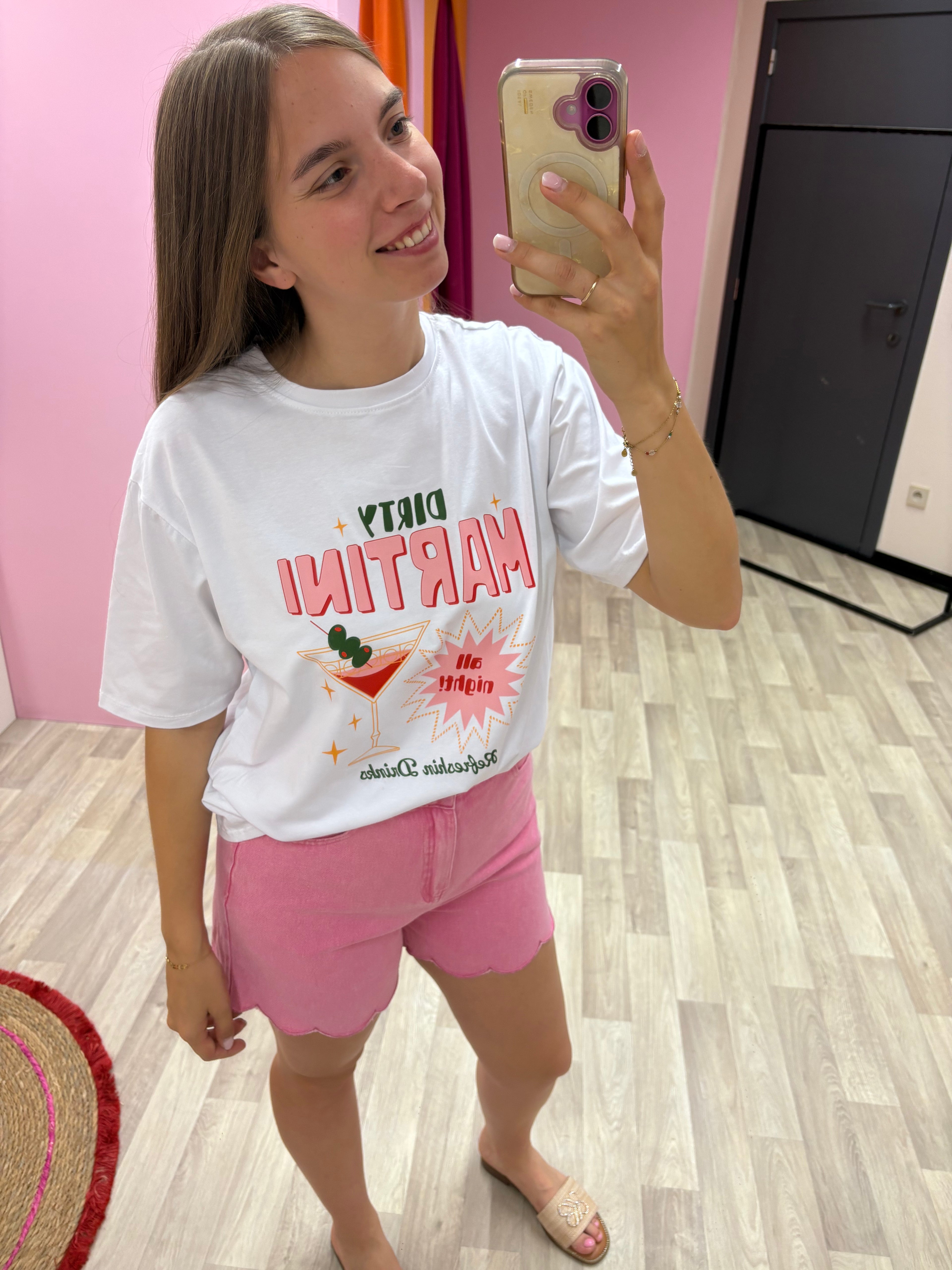 T-shirt Dirty Martini