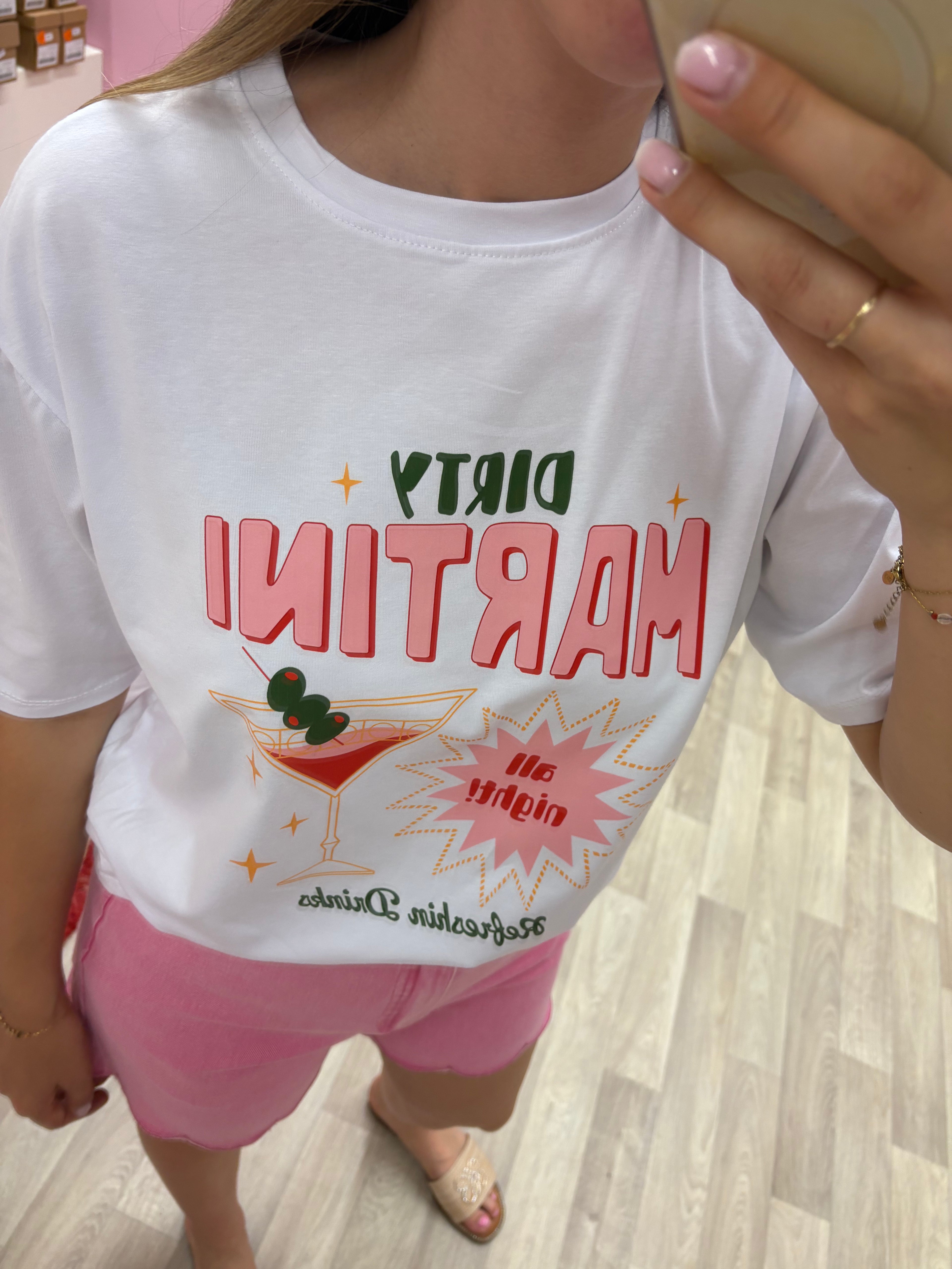 T-shirt Dirty Martini