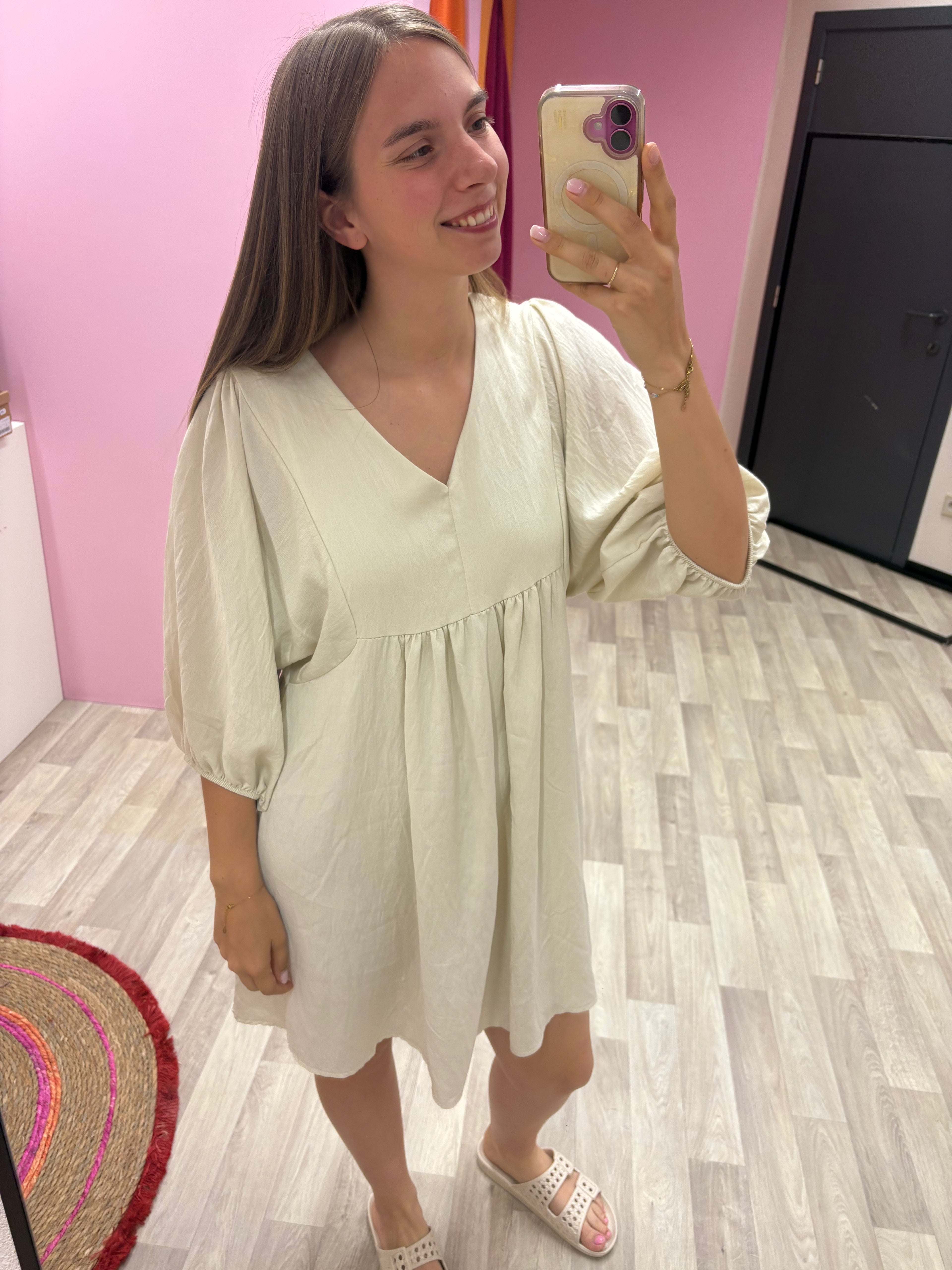 Kleedje Lara - Beige